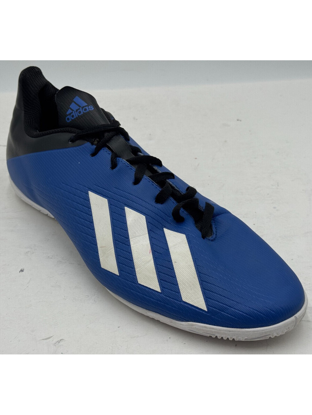 Adidas X 19.4 In Men's Soccer Cleats Size 11 Blue Sneakers Shoes EF1619